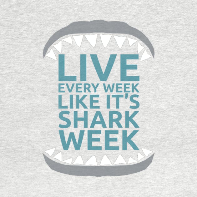 Shark Week Shirt by Wollam